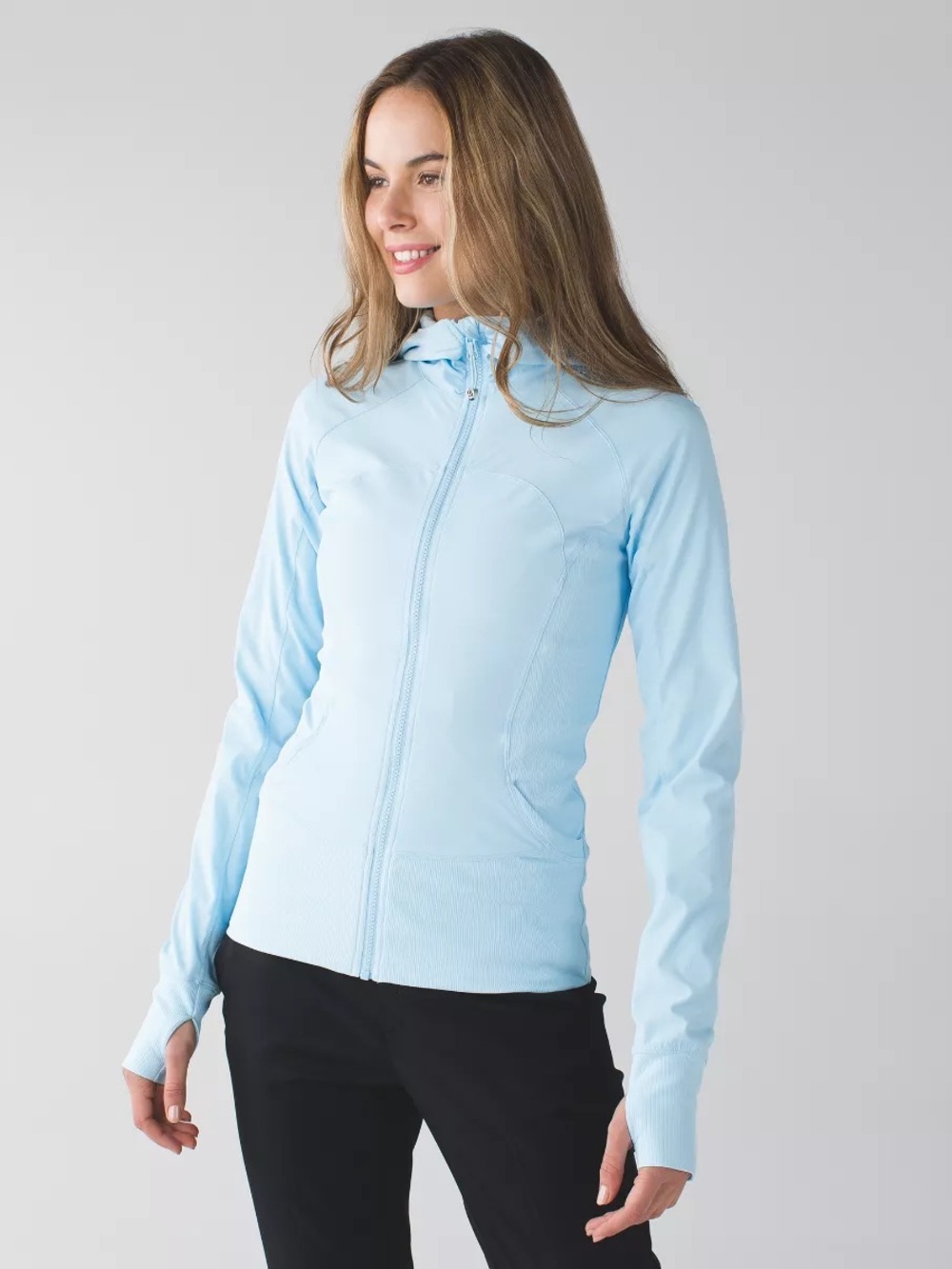 Lululemon In Flux Jacket Size 10 Light Blue
